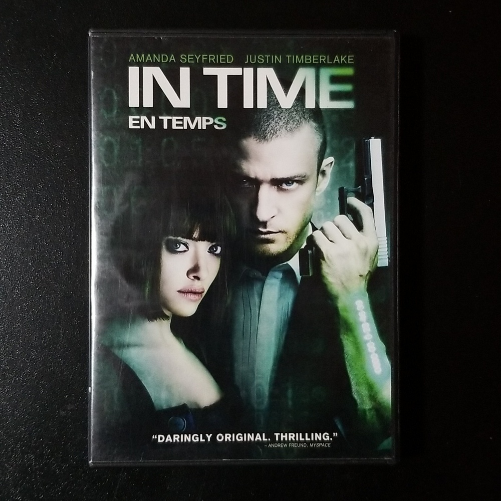 4/$20 In Time (en temps) DVD